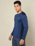 Men Colorblock Slim Fit Crew Neck T-shirt with TECHNO COOL+