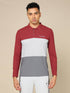 Men Solid Slim Fit Polo T-shirt with MATPIQ
