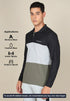 Men Solid Slim Fit Polo T-shirt with MATPIQ