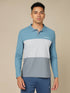 Men Solid Slim Fit Polo T-shirt with MATPIQ