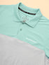 Men Solid Slim Fit Polo T-shirt with MATPIQ