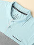 Men Solid Slim Fit Polo T-shirt with MATPIQ
