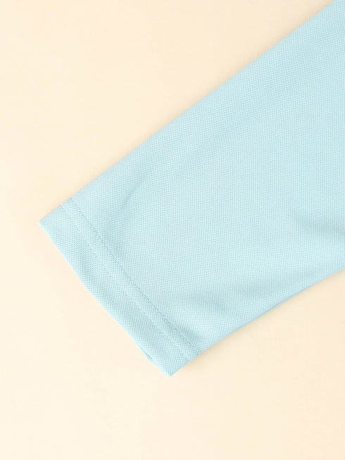 Men Solid Slim Fit Polo T-shirt with MATPIQ