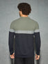 Men Colorblock Slim Fit Polo T-shirt with MATPIQ