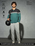 Men Colorblock Slim Fit Polo T-shirt with MATPIQ
