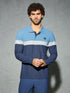 Men Colorblock Slim Fit Polo T-shirt with MATPIQ