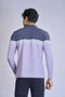Men Colorblock Slim Fit Polo T-shirt with MATPIQ