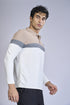 Men Colorblock Slim Fit Polo T-shirt with MATPIQ
