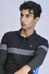 Men Colorblock Slim Fit Polo T-shirt with MATPIQ