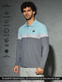 Men Colorblock Slim Fit Polo T-shirt with MATPIQ