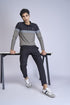 Men Colorblock Slim Fit Polo T-shirt with MATPIQ