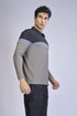 Men Colorblock Slim Fit Polo T-shirt with MATPIQ