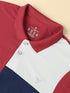 Men Colorblock Slim Fit Polo T-shirt with TECHNO COOL+