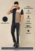 Men Colorblock Slim Fit Polo T-shirt with TECHNO COOL+