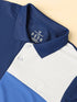 Men Colorblock Slim Fit Polo T-shirt with TECHNO COOL+