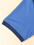 Men Colorblock Slim Fit Polo T-shirt with TECHNO COOL+