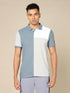Men Colorblock Slim Fit Polo T-shirt with TECHNO COOL+