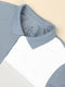 Men Colorblock Slim Fit Polo T-shirt with TECHNO COOL+