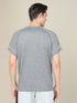 Men Melange Slim Fit Crew Neck T-shirt with MELANGE