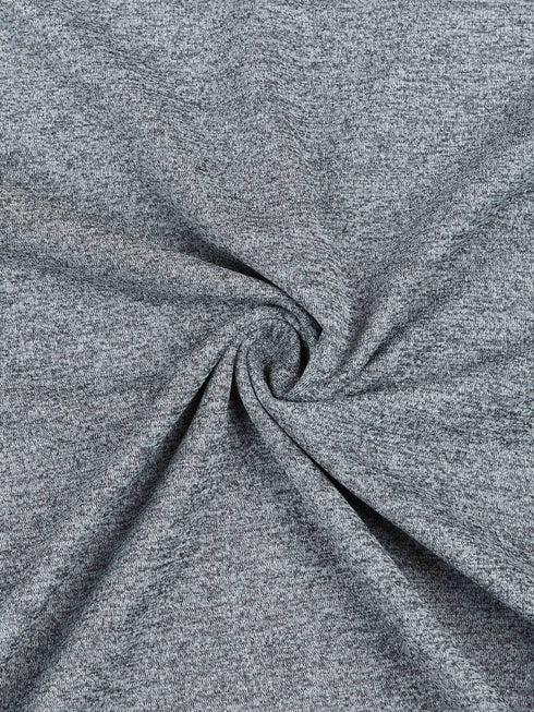 Men Melange Slim Fit Crew Neck T-shirt with MELANGE