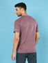 Men Melange Slim Fit Crew Neck T-shirt with MELANGE