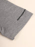 Men Melange Slim Fit Crew Neck T-shirt with MELANGE