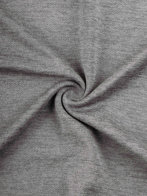 Men Melange Slim Fit Crew Neck T-shirt with MELANGE