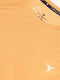 Men Melange Slim Fit Crew Neck T-shirt with MELANGE