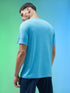 Men Melange Slim Fit Crew Neck T-shirt with MELANGE