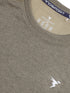 Men Melange Slim Fit Crew Neck T-shirt with MELANGE