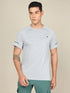 Men Melange Slim Fit Crew Neck T-shirt with MELANGE