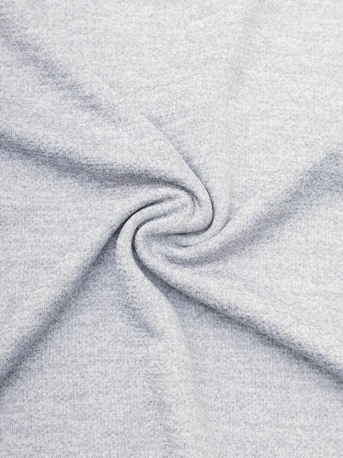 Men Melange Slim Fit Crew Neck T-shirt with MELANGE