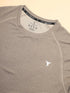 Men Melange Slim Fit Crew Neck T-shirt with MELANGE