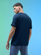 Men Melange Slim Fit Crew Neck T-shirt with MELANGE