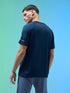Men Melange Slim Fit Crew Neck T-shirt with MELANGE