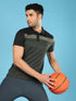 Men Colorblock Slim Fit Polo T-shirt with DOUBLE COOL
