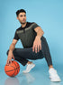 Men Colorblock Slim Fit Polo T-shirt with DOUBLE COOL