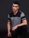 Men Melange Slim Fit Polo T-shirt with DOUBLE COOL