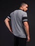 Men Melange Slim Fit Polo T-shirt with DOUBLE COOL
