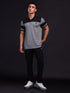 Men Melange Slim Fit Polo T-shirt with DOUBLE COOL