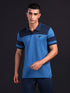 Men Melange Slim Fit Polo T-shirt with DOUBLE COOL