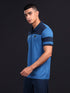 Men Melange Slim Fit Polo T-shirt with DOUBLE COOL