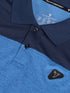 Men Melange Slim Fit Polo T-shirt with DOUBLE COOL