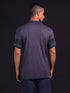 Men Melange Slim Fit Polo T-shirt with DOUBLE COOL