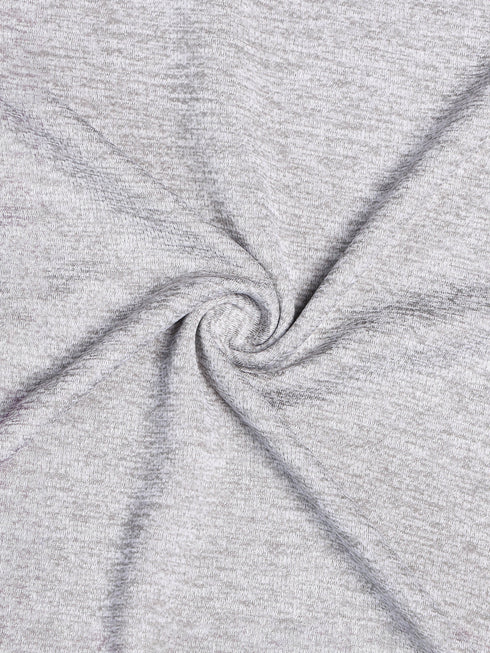 Men Melange Slim Fit Polo T-shirt with DOUBLE COOL
