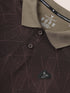 Men Slim Polo Neck T-shirt with DOUBLECOOL