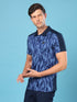 Men Slim Polo Neck T-shirt with DOUBLECOOL