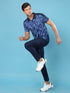 Men Slim Polo Neck T-shirt with DOUBLECOOL
