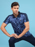 Men Slim Polo Neck T-shirt with DOUBLECOOL