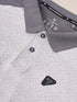 Men Slim Polo Neck T-shirt with DOUBLECOOL